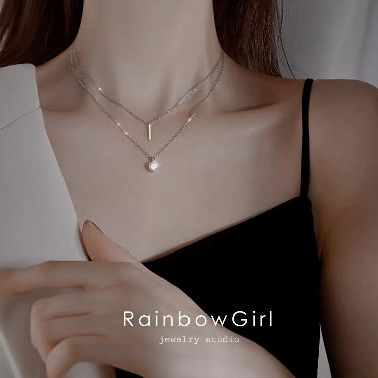 RainbowGirl(アクセサリー) ネックレス レディース 一粒 RainbowGirl(アクセサリー) ネックレス レディース 一粒
