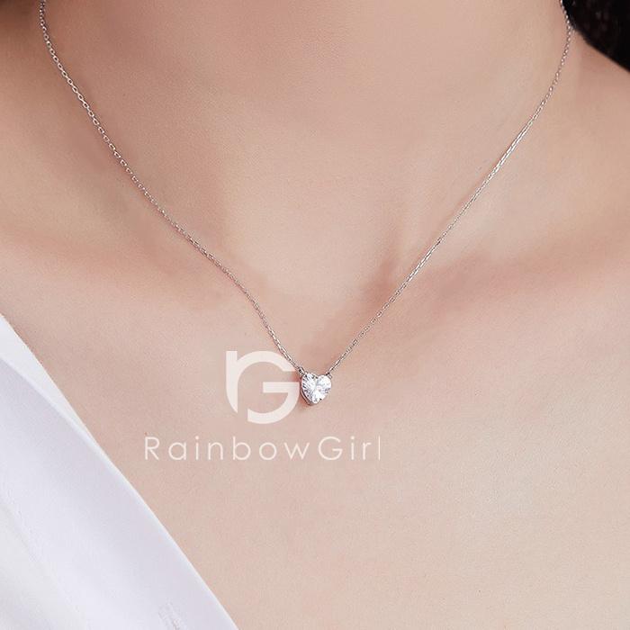 RainbowGirl(アクセサリー) ネックレス レディース ハート 一 RainbowGirl(アクセサリー) ネックレス レディース ハート 一