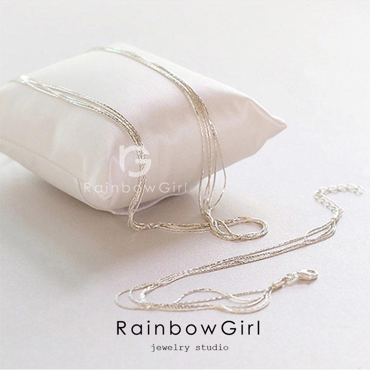 RainbowGirl(アクセサリー) ネックレス レディース 多重 RainbowGirl(アクセサリー) ネックレス レディース 多重
