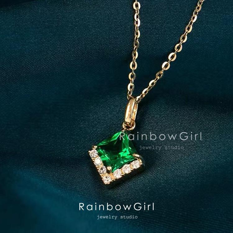 RainbowGirl(アクセサリー) ネックレス レディース エメラルド RainbowGirl(アクセサリー) ネックレス レディース エメラルド