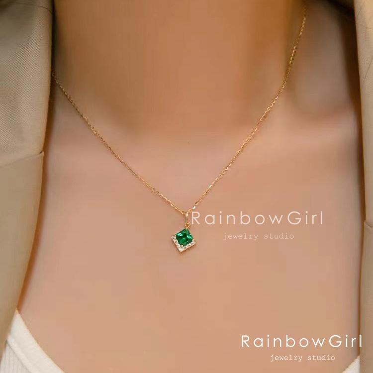 RainbowGirl(アクセサリー) ネックレス レディース エメラルド RainbowGirl(アクセサリー) ネックレス レディース エメラルド