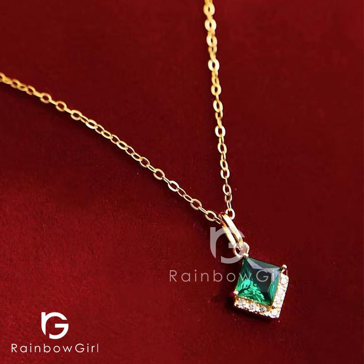RainbowGirl(アクセサリー) ネックレス レディース エメラルド RainbowGirl(アクセサリー) ネックレス レディース エメラルド