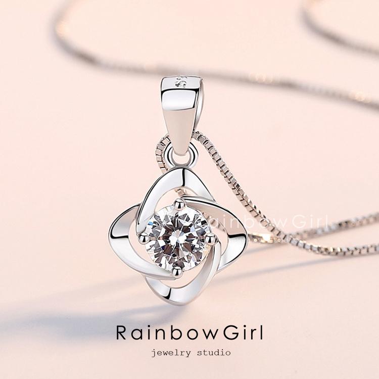 RainbowGirl(アクセサリー) ネックレス レディース お花 一粒 RainbowGirl(アクセサリー) ネックレス レディース お花 一粒