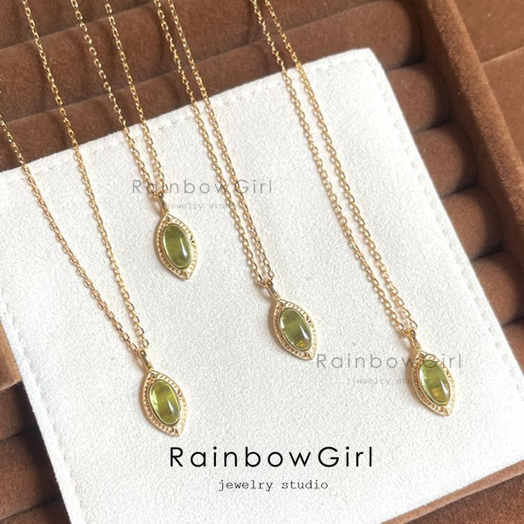 RainbowGirl（アクセサリー） ネックレス レディース しずく 