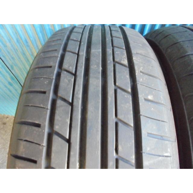 ヨコハマ ECOS ES31 185/55R15 4本 9分溝2本と8〜9分溝2本 