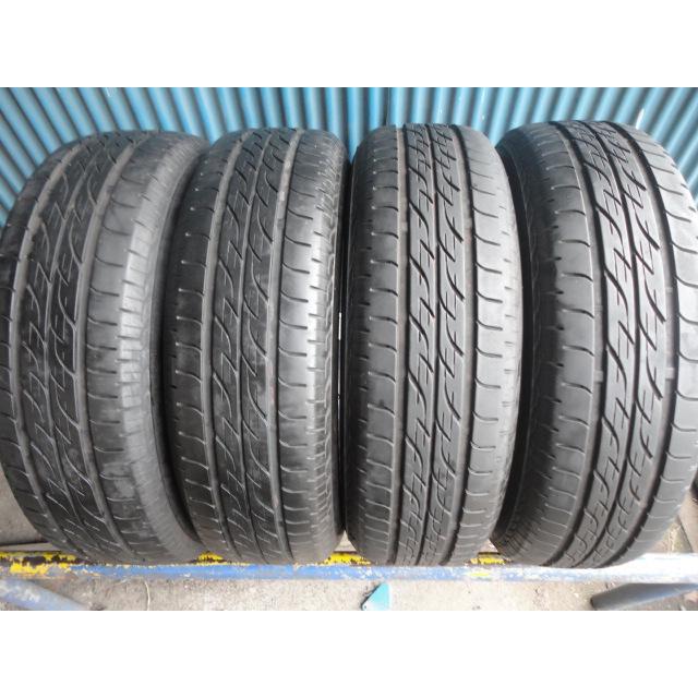 ブリヂストン NEXTRY Ecopia 155/65R14 4本 9.5分溝2本と9分溝2本 程度 