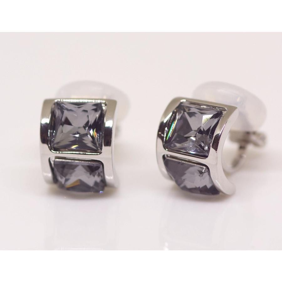 18K RGP プラチナ ダイヤ CZ 彩石 イヤリング yp5019 感謝 記念