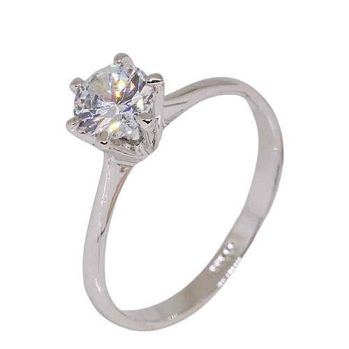 リング 指輪18KRGPダイヤ