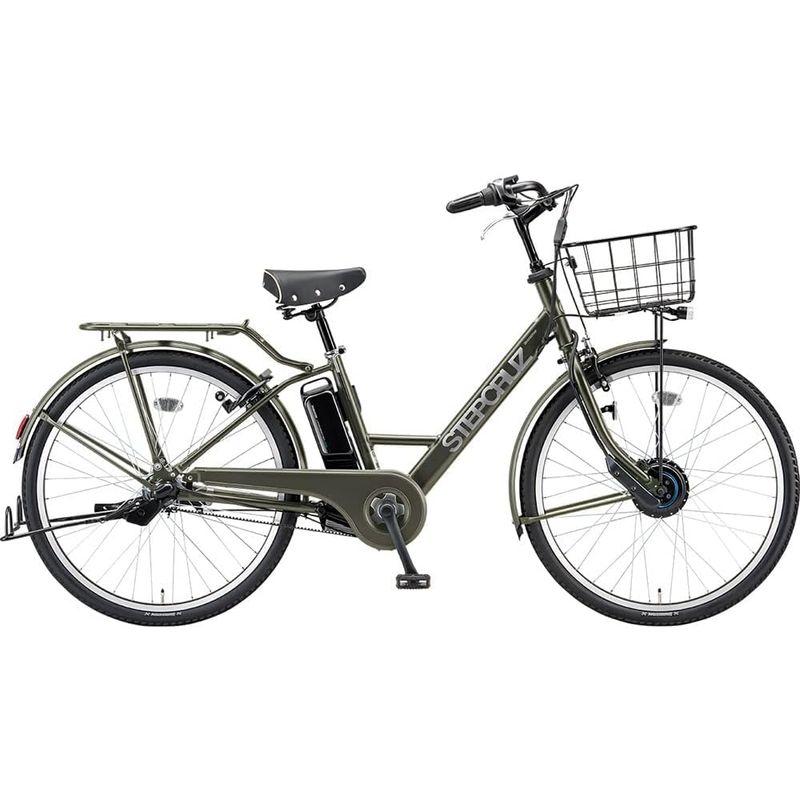 （新品,未開封） ブリヂストン(BRIDGESTONE) 電動自転車 ステップクルーズ e 2022年モデル 26インチ ST6B42 T.Xマットカーキ 緑 【EI2020476273】(72766円)