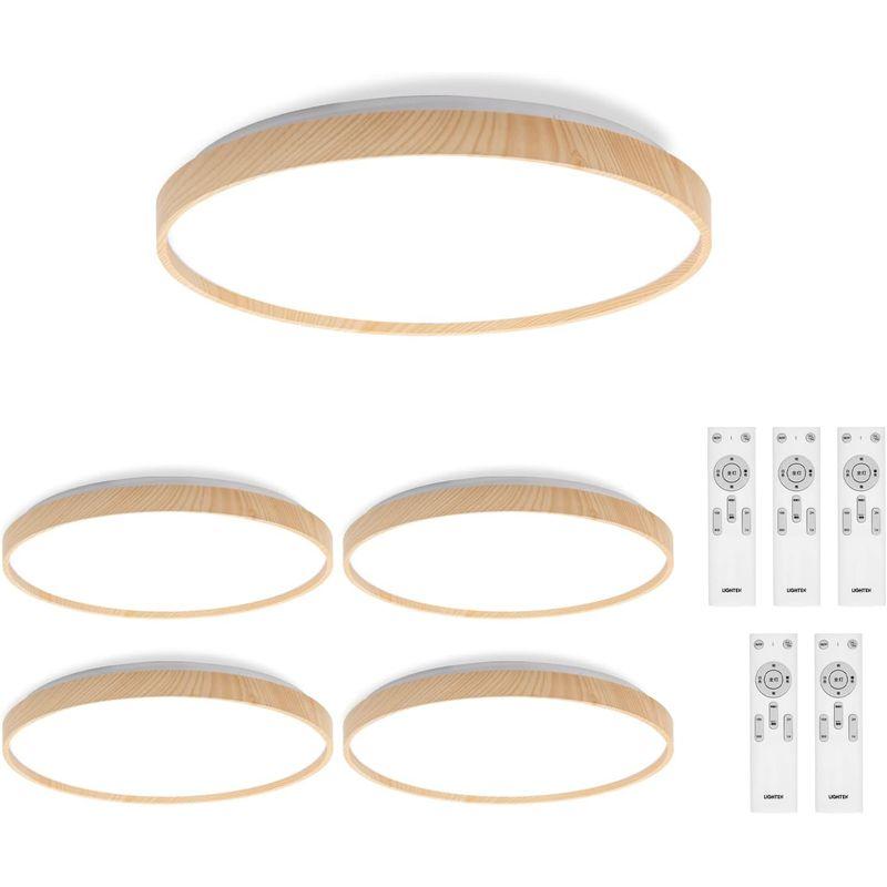taiheisyouji ledシーリングライト 天井照明 8畳 4000lm12段階 調光 調色 30W 昼光色 電球色 リモコン付き 木 ledシーリングライト 天井照明 8畳 4000lm12段階 調光 調色 30W 昼光色 電球色 リモコン付き 木 　