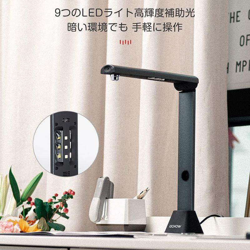 iOCHOW ブックスキャナー ドキュメントスキャナー S3 1700万画素 非破壊 自動平坦化 最大A3サイズ対応 多言語OCR機能 US ブックスキャナー ドキュメントスキャナー S3 1700万画素 非破壊 自動平坦化 最大A3サイズ対応 多言語OCR機能 US