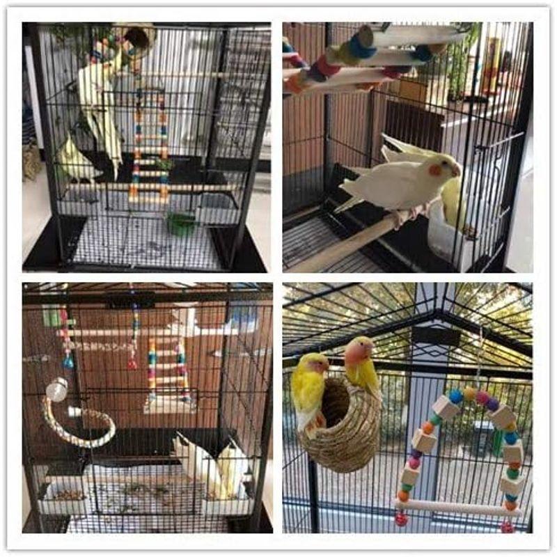 Aeon hum 鳥かご 鳥ケージ バードゲージ 大型 豪華ケージ 大きい 複数飼い キャスタ-付き インコ オウムケージ オカメ セキセイ hum 鳥かご 鳥ケージ バードゲージ 大型 豪華ケージ 大きい 複数飼い キャスタ 付き インコ オウムケージ オカメ セキセイ