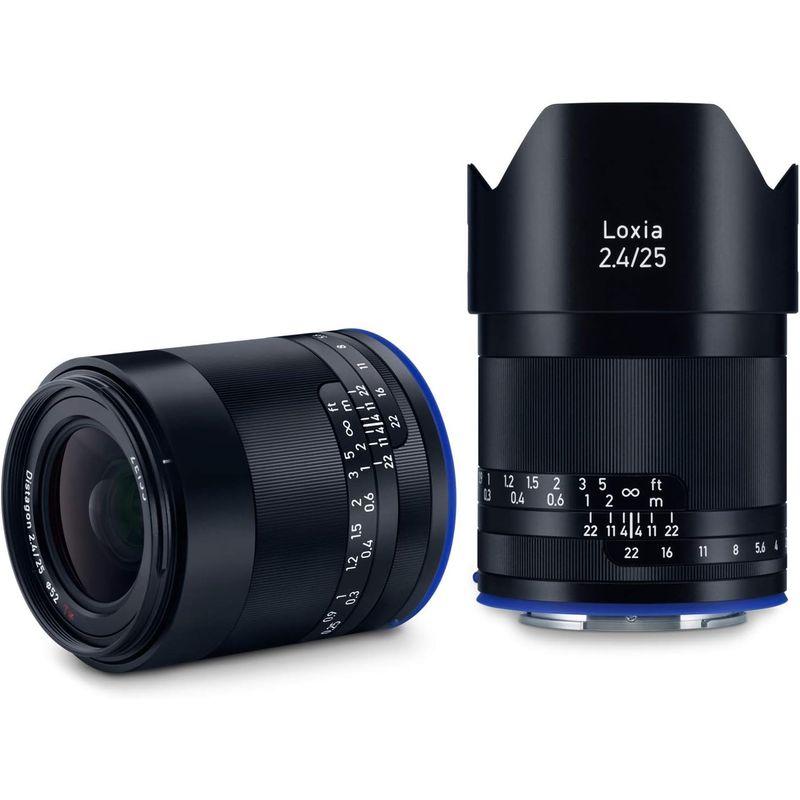 【２点セット】 ZEISS 単焦点レンズ Loxia 2.4/25 Eマウント 25mm F2.4 フルサイズ対応 マニュアルフォーカス 絞りデクリック機構 【U2550843906】(91868円)