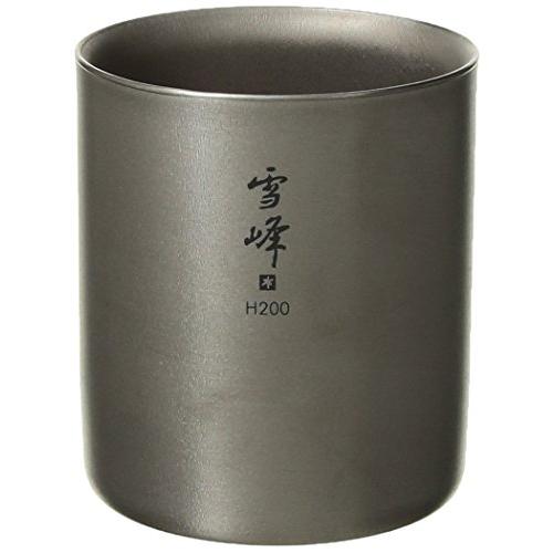 チタンスタッキングマグ 雪峰 スノーピーク マグカップ　名古屋　限定 温かい飲み物で最高のひとときを！スノーピーク「スタッキングマグ雪峰