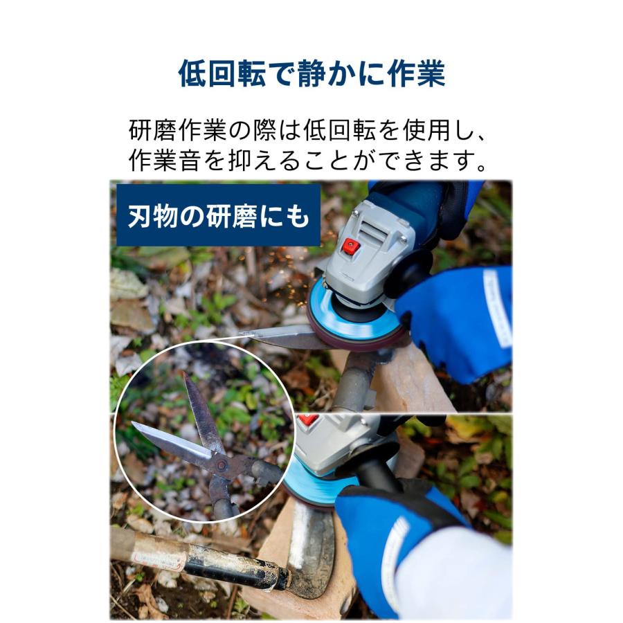 Bosch Professional(ボッシュ) 100mm ディスクグラインダー(無段変速型