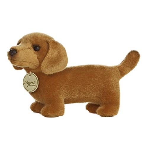 オーロラダックスフンド8インチ犬ミヨニぬいぐるみ : Rainbow