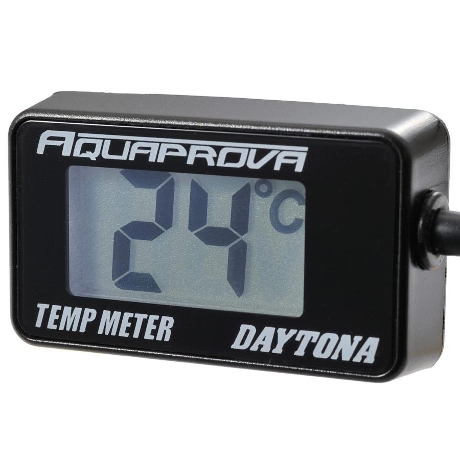 Aデイトナ(Daytona) タコメーター バイク デジタル 防水 バックライト