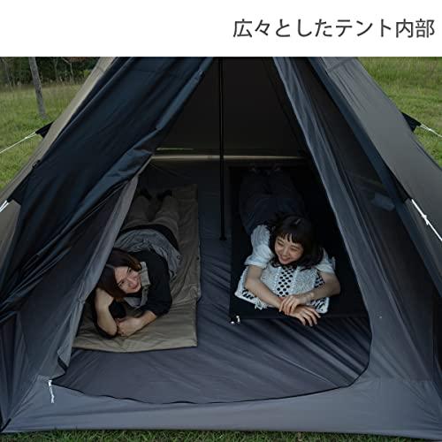 DOD(ディーオーディー) ワンポールテントM 5人用 【収納コンパクト