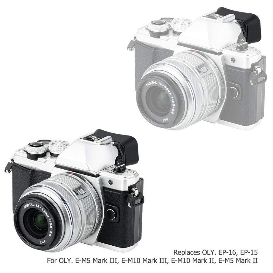 アイカップ 接眼レンズ 延長型 OM System OM-3 & Olympus OM-D E-M10