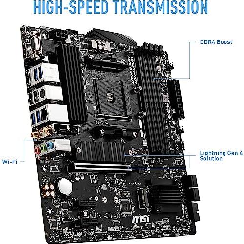 MSIマザーボード B550M PRO-VDH WIFI Ryzen 5000シリーズ (AM4)対応 M
