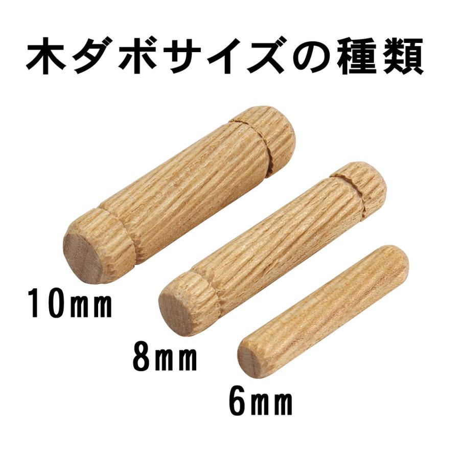 新潟精機 SK 日本製 木ダボ 10mm 1000本入 DB-10-1000の画像