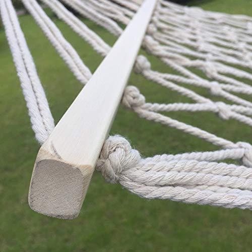 Ivegla ハンモック 木枠付き 耐荷重150kg 室内 室外 兼用 メッシュハンモック 公園 ピクニック 軽量 携帯便利 D 110本のもめん縄 S 0609 Rainbow Shower 通販 Yahoo ショッピング