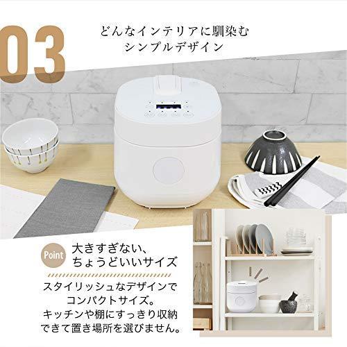 炊飯器 一人暮らし ひとり暮らし 1人暮らし 無洗米 2合 2 0合 新生活 おしゃれ 二人暮らし 2人暮らし 早炊き ミニライスクッカー フッ素内釜 S Rainbow Shower 通販 Yahoo ショッピング