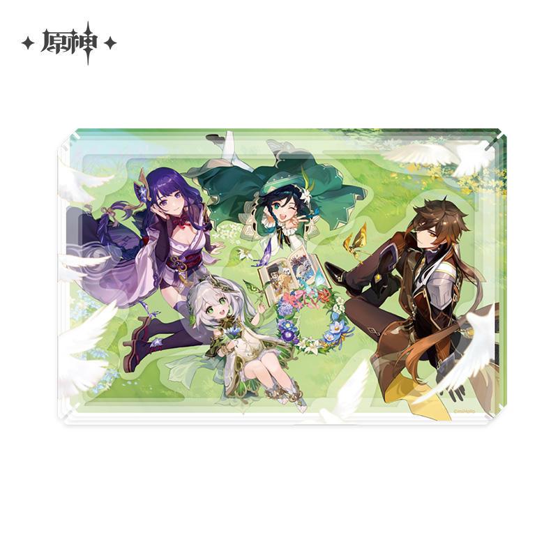 原神公式グッズ アクリル絵 2周年記念 Genshin : RainbowSky - 通販 