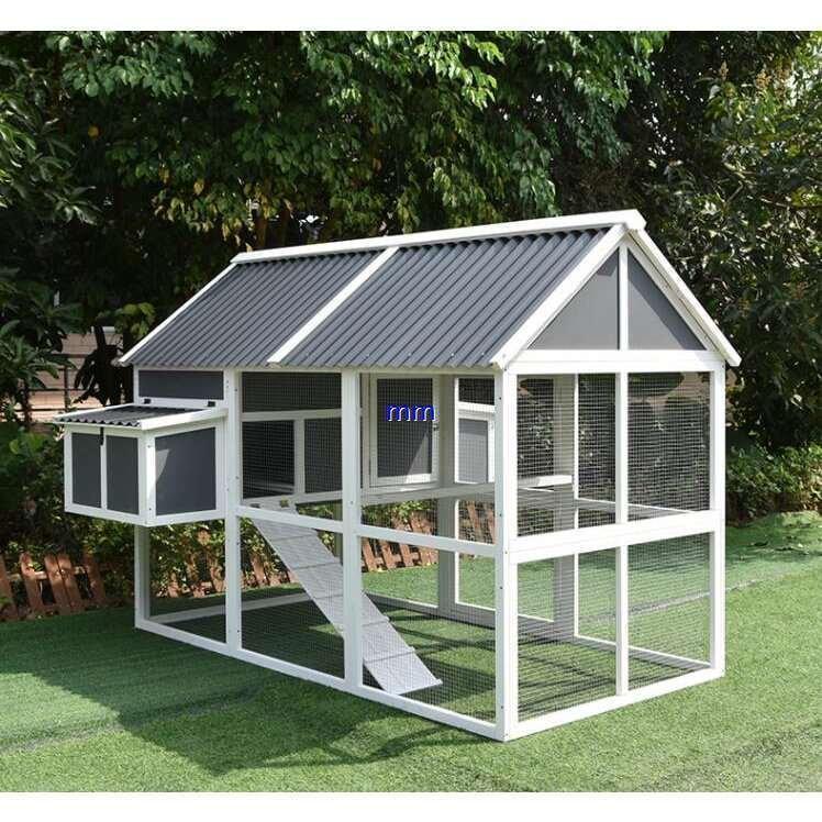 匿名配送 ペットハウス 犬舎 犬小屋 キャットハウス ハウス 屋外 野外 庭用 通気性 耐磨耗 おしゃれ 雨よけ 暑さ対策 防寒 組立 【GM1611609281】(58042円)
