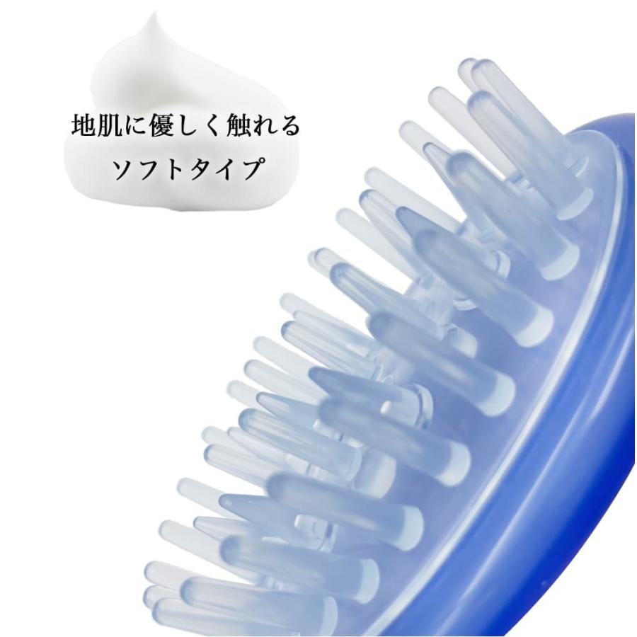 シャンプーブラシ 地肌ケア 地肌の痛くない 地肌スッキリ 地肌専用 細い髪、頭皮敏感な方へ ベス VeSS JS-500 S-60 L-2 |  | 03