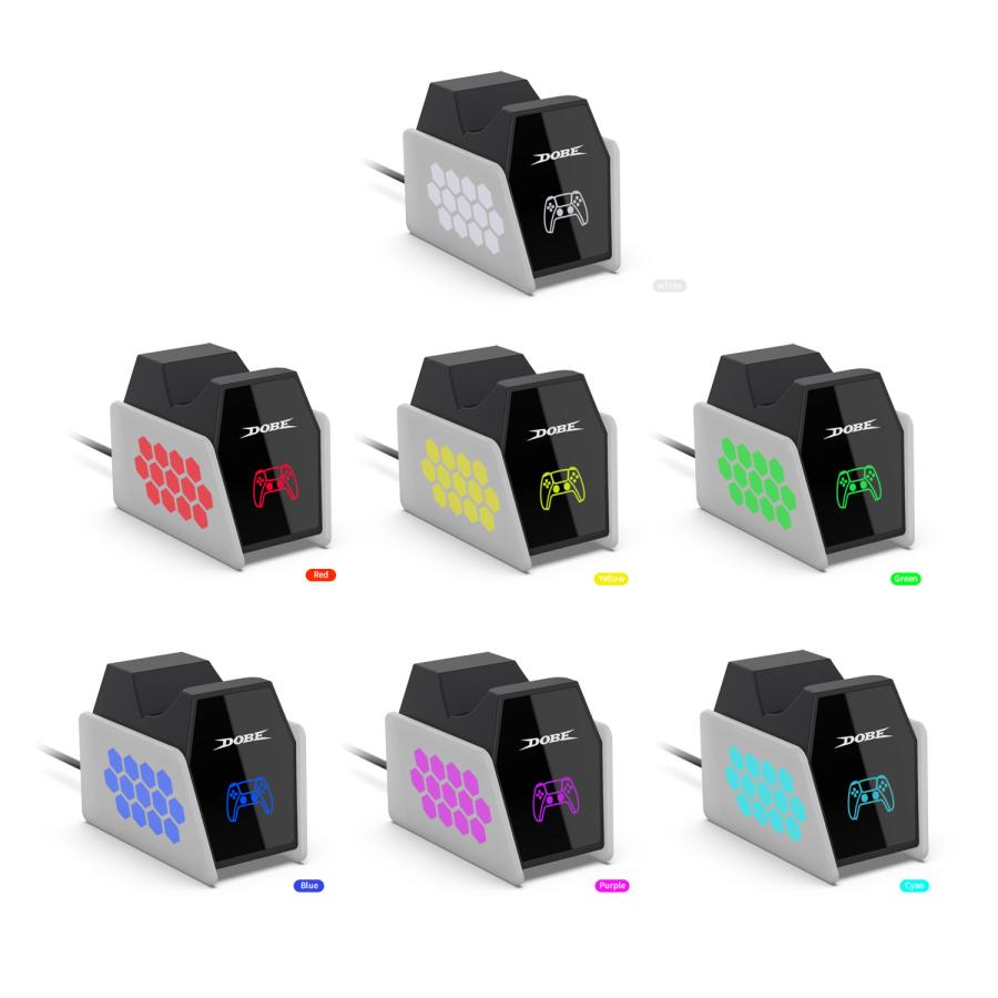 PS5 コントローラー 充電スタンド ps5 DualSense Edge コントローラー 充電器 USB給電式 ソニー プレイステーション5 PlayStation5 LEDライト ギフト送料無料 |  | 02