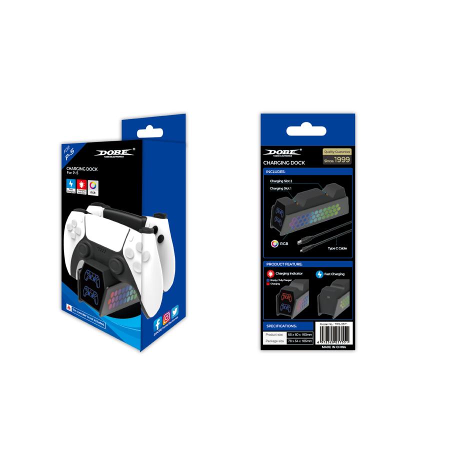 PS5 コントローラー 充電スタンド ps5 コントローラー 充電器 USB給電式 ソニー プレイステーション5 PlayStation5 LED雰囲気ライト 2台同時 ギフト送料無料 |  | 07