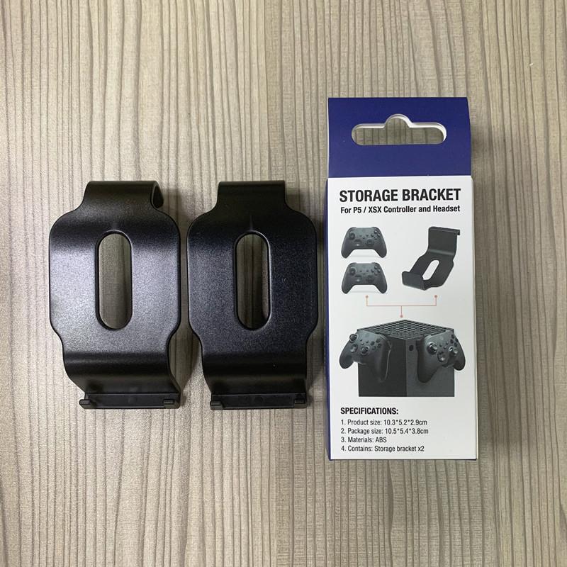 PS5 収納 フック ヘッドホン収納 2枚入り コントローラー収納 ヘッドホンハンガーホルダー PlayStation5Pro XBOX PlayStation 5 引掛け クッション  黒 送料無料 |  | 11
