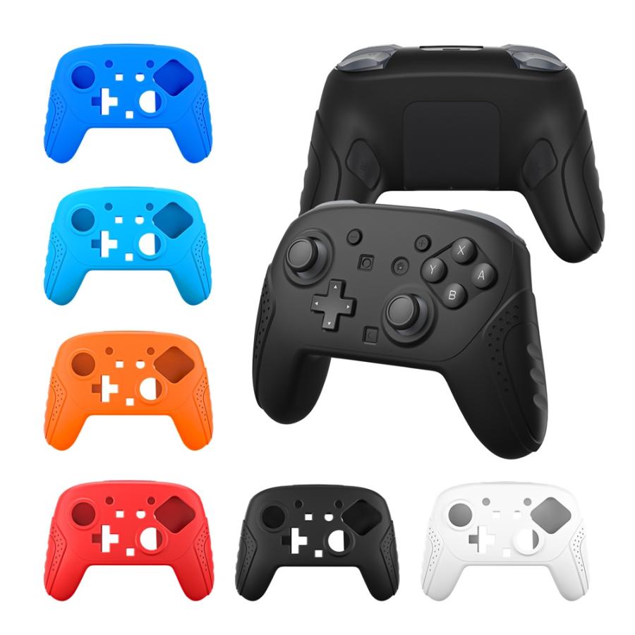 Switch2 プロコン カバー Proコントローラー 2 カバー シリコン カバー グリップ 保護 ケース カバー スイッチ2 周辺機器 ブラック 送料無料 |  | 10