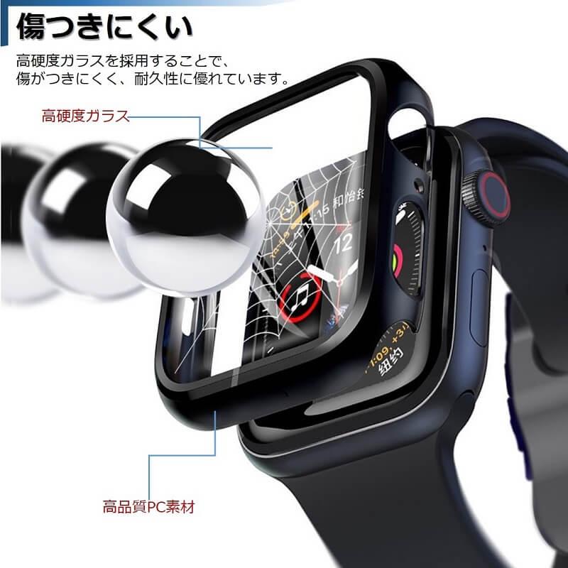 アップルウォッチ カバー Apple Watch 9 8 7 ケース 41mm 45mm Apple Watch SE 6 5 4 カバー 40mm 44mm Apple Watch 3 2 38mm 42mm 全面保護 送料無料 |  | 06