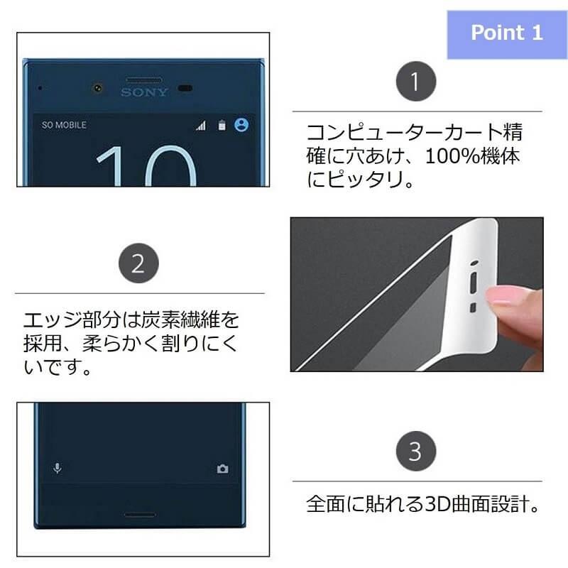 Xperia - masaXperia xz1 au 本体、保護フィルム、ケース付き Xperia XZ1 ガラスフィルム 全面保護 au SOV36 SO-01K 液晶保護