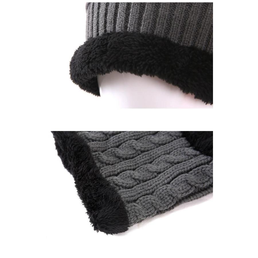 ニット帽 ネックウォーマー 2点セット ニットキャップ メンズ レディース キッズ ニット帽子 防寒 裏起毛 冬 帽子 子ども 男女兼用 親子 ビーニー クリスマス |  | 16