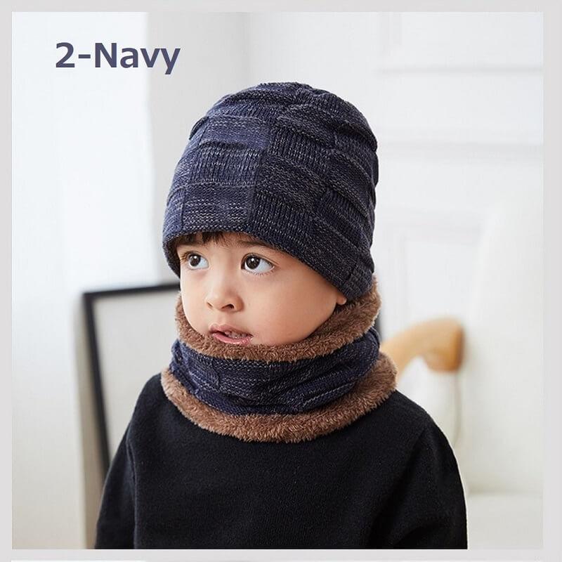ニット帽 キッズ ニットキャップ 子供 ニット 帽子 ネックウォーマー 2点セット おしゃれ 秋 冬 春 裏起毛 防寒 ビーニーキッズ  親子 クリスマス プレゼント |  | 13