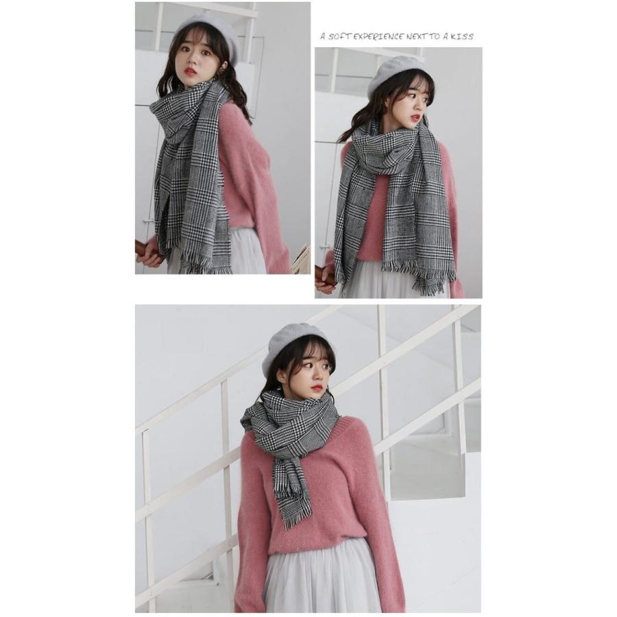 マフラー レディース おしゃれ チェック ストール 巻き方 大判 長方形 ふんわり柔らか ブリティッシュ スタイル メンズ 共用 フリンジ 付き 春 秋 冬 防寒 厚手 P001 Rainbowtech 通販 Yahoo ショッピング