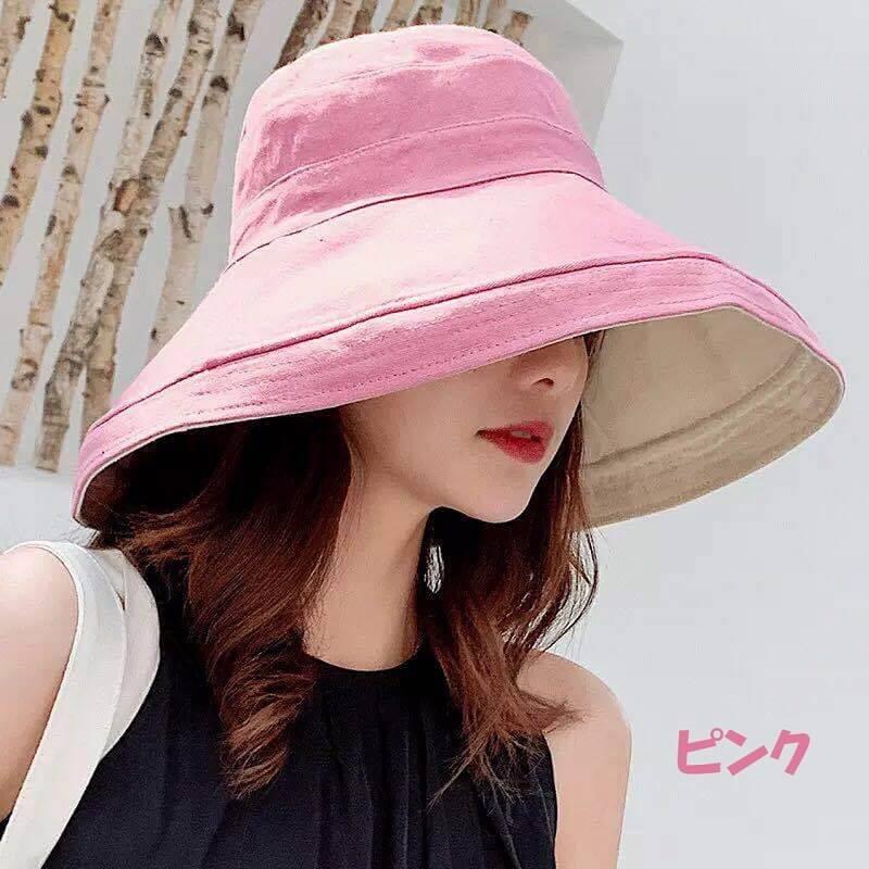 帽子 レディース 日よけ UVカット 綿麻 つば広ハット アウトドア 夏 春 