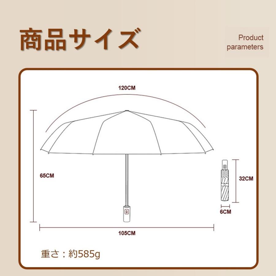 折りたたみ傘 メンズ レディース 大きい 特大 自動開閉 軽量 撥水 大きいサイズ 24本骨 折り畳 おしゃれ 台風 強風 丈夫 頑丈 日傘 晴雨兼用 無地 贈り物 |  | 25