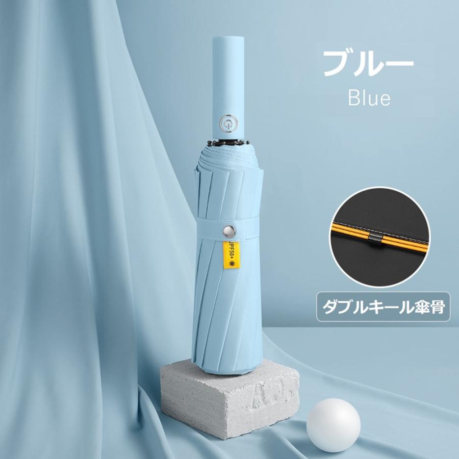 日傘 メンズ 折りたたみ傘 軽量 自動開閉 レディース 晴雨兼用 無地 大きい 24本 完全遮光 UVカット コンパクト 日焼け防止 熱中症対策 紫外線カット 贈り物 |  | 24