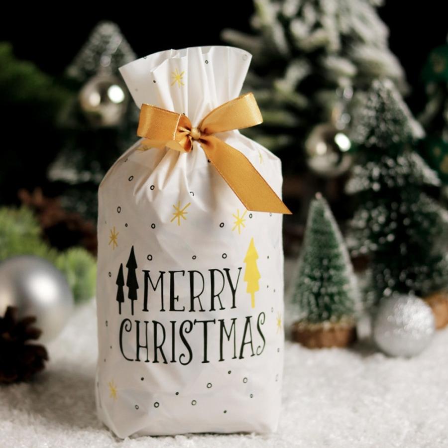 【Xmas・中 5枚セット】ギフトラッピング クリスマス ラッピング 用品 包装 ギフト 袋 wrapping バレンタイン 誕生日 バースデー お正月 お祝い プレゼント |  | 02