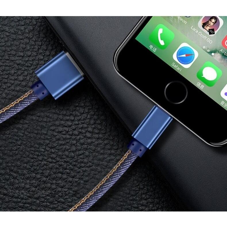 2本セット Lightning 充電ケーブル iPhone 1m 2mライトニングケーブル デニム生地 高耐久 断線しにくい iPhone14 SE3 iPhone 13/13 Pro/13 Pro max/XS/8/7/iPad |  | 11