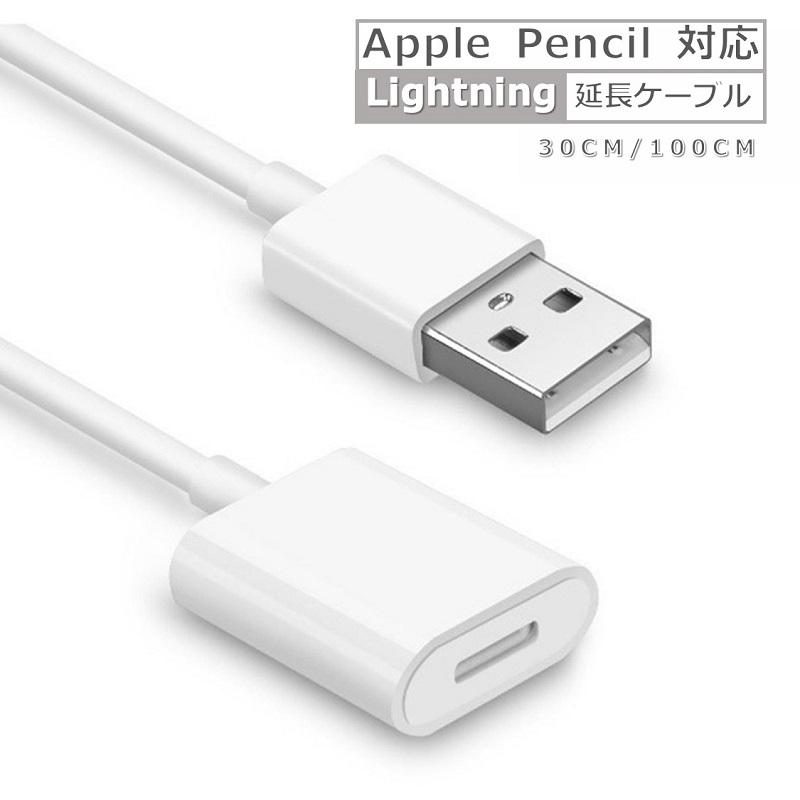 Apple Pencil 充電ケーブル ライトニング ケーブル 延長ケーブル Apple Pencil 充電ケーブル ライトニング ケーブル 延長ケーブル