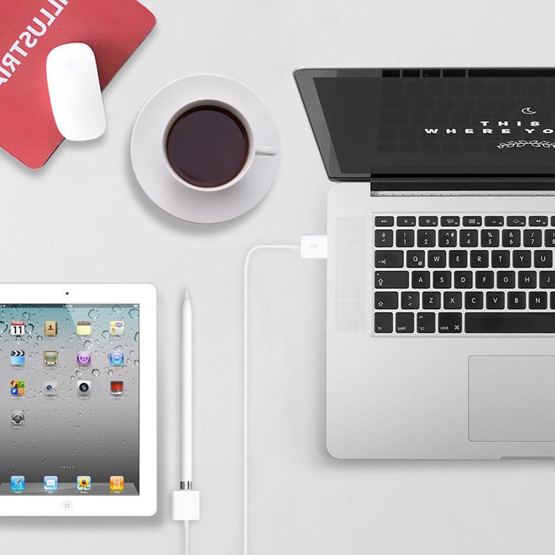 Apple Pencil 充電ケーブル ライトニング ケーブル 延長ケーブル 急速充電  多デバイス対応 アップル ペンシル Lightning 8pin 送料無料 |  | 05