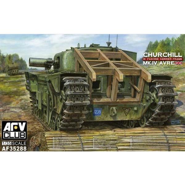 AFVクラブ AF35288 1/35 チャーチル MkIV AVRE 粗朶(そだ)束運搬フレーム付 | 