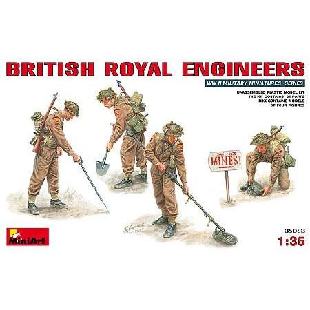 ミニアート 35083 1/35 イギリス軍 地雷除去工兵セット フィギュア4体 |  | 01