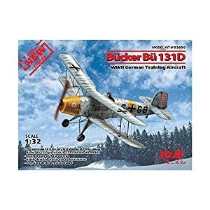 ICM 32030 1/32 ビュッカー Bu131D ドイツ練習機 | 