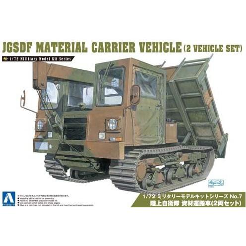 アオシマ ミリタリーモデルキットシリーズNo.7 1/72 陸上自衛隊 資材